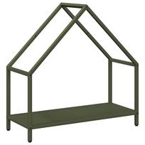 vidaXL Malkų lentyna Olive Green 60x25x60 cm Šaltai valcuotas plienas