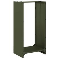 vidaXL Stovas malkoms, 40x30x80 cm, šaltai valcuotas plienas