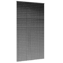 vidaXL Vabzdžių durų užuolaidos, tamsiai pilkas, 120x220cm, bambukas