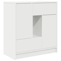 vidaXL Šoninė spintelė su stalčiais ir durelėmis, 70,5x34x74,5 cm