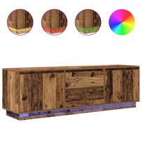 vidaXL Televizoriaus spintelė su LED, medienos, 160,5x41x50 cm