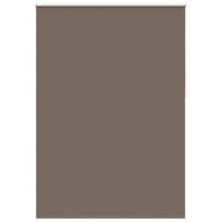 vidaXL Roletas su tamsinančiomis užuolaidomis, 144,4x230 cm, audinys, plotis 140 cm, kavos spalvos
