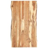 vidaXL Stalviršis, 118x(50-60)x3,8cm, akacijos medienos masyvas