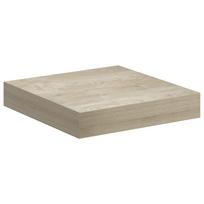 vidaXL Pakabinama sieninė lentyna, ąžuolo spalvos, 23x23,5x3,8cm, MDF