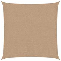 vidaXL Uždanga nuo saulės, taupe spalvos, 3,6x3,6m, HDPE, 160g/m²