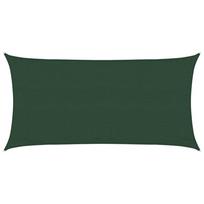 vidaXL Uždanga nuo saulės, tamsiai žalios spalvos, 3x6m, HDPE, 160g/m²