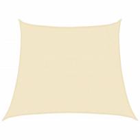 vidaXL Uždanga nuo saulės, kreminės spalvos, 3/4x3m, HDPE, 160g/m²