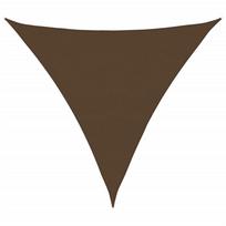 vidaXL Uždanga nuo saulės, rudos spalvos, 6x6x6m, HDPE, 160g/m²