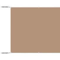 vidaXL Vertikali markizė, taupe spalvos, 140x800cm, oksfordo audinys