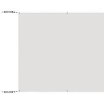 vidaXL Vertikali markizė, baltos spalvos, 60x800cm, oksfordo audinys