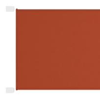 vidaXL Vertikali markizė, terakota, 140x420cm, oksfordo audinys