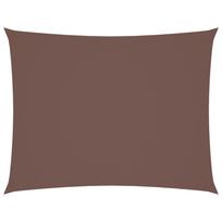 vidaXL Uždanga nuo saulės, ruda, 3x4m, oksfordo audinys