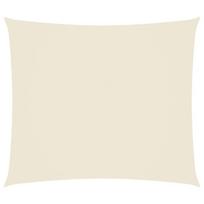 vidaXL Uždanga nuo saulės, kreminė, 2x2,5m, oksfordo audinys