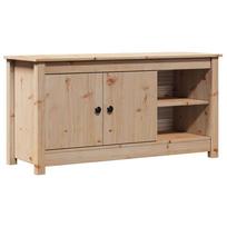 vidaXL Televizoriaus spintelė, 103x36,5x52cm, pušies medienos masyvas
