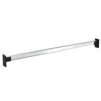 vidaXL Teleskopiniai spintos skersiniai, 2vnt., sidabriniai, 58–100cm