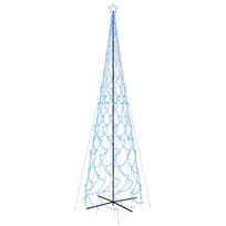 vidaXL Kalėdų eglutė, 230x800cm, kūgio formos, 3000 mėlynų LED
