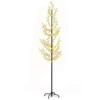 vidaXL LED medis su vyšnių žiedais, 300cm, 368 šiltos baltos LED