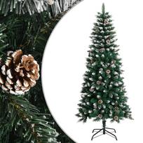 vidaXL Dirbtinė Kalėdų eglutė su stovu, žalios spalvos, 150cm, PVC