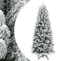 vidaXL Dirbtinė Kalėdų eglutė su sniegu, 120cm, PVC ir PE