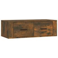 vidaXL Pakabinama TV spintelė, dūminio ąžuolo, 80x36x25cm, mediena