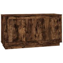 vidaXL Šoninė spintelė, dūminio ąžuolo, 102x35x55cm, apdirbta mediena