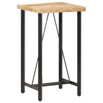 vidaXL Baro staliukas, 60x60x107cm, neapdorota mango mediena