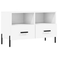 vidaXL Televizoriaus spintelė, baltos spalvos, 80x36x50cm, mediena