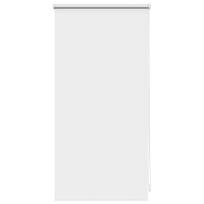 vidaXL Roletas, neperšlampamas, 44,4x100 cm, audinys, plotis 40 cm, baltos spalvos
