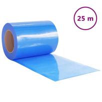 vidaXL Durų užuolaida, mėlyna, 300mmx2,6mm, 25m, PVC