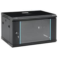 vidaXL 6U Sieninė komutacinė spinta, 600x450x350mm, 19", IP20