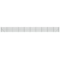 vidaXL Vielinė tinklinė tvora su smaigais, žalios spalvos, 1,8x25m