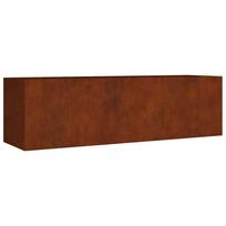 vidaXL Aukštas sodo lovelis, 280x80x80cm, Corten plienas
