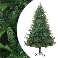 vidaXL Dirbtinė Kalėdų eglutė, žalios spalvos, 180cm, PVC ir PE