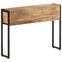 vidaXL Lovelis, 90x20x68cm, neapdorota mango mediena