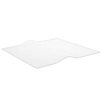 vidaXL Stalo apsauga, matinė, 70x70cm, 1,6mm, PVC