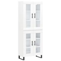 vidaXL Komoda, baltos spalvos, 69,5x34x180cm, apdirbta mediena