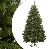 vidaXL Dirbtinė eglutė su šarnyrinėmis šakomis/stovu, žalia, 180cm