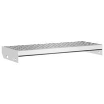 vidaXL Grotelės-laiptų pakopa, 60x24x7cm, galvanizuotas plienas