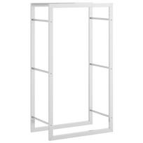 vidaXL Stovas malkoms, 50x28x94 cm, nerūdijantis plienas
