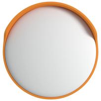 vidaXL Lauko išgaubtas eismo veidrodis, oranžinis, Ø30 cm, polikarbonatas