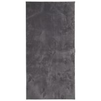vidaXL Kilimas HUARTE, antracito, 100x200 cm, trumpi šereliai
