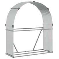 vidaXL Malkų stovas, sidabrinis, 120x45x140 cm, galvanizuotas plienas