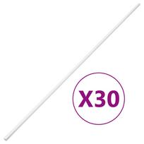 vidaXL Kabelių kanalas, 20x10mm, 30m, PVC