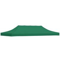 vidaXL Proginės palapinės stogas, žalios spalvos, 6x3m, 270 g/m²