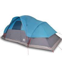 vidaXL Šeimos palapinė, mėlynos spalvos, 9 vietų, kupolinė