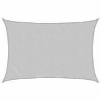 vidaXL Burė nuo saulės, pilka, 3,5x2,5m, 100% oksfordo poliesteris