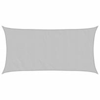 vidaXL Burė nuo saulės, pilka, 6x3m, 100% oksfordo poliesteris