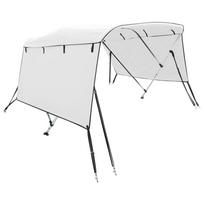vidaXL Bimini viršaus stogelis su sienomis, 183x(170-182)x137cm