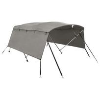 vidaXL Bimini viršaus stogelis su sienomis, 243x(185-198)x137cm
