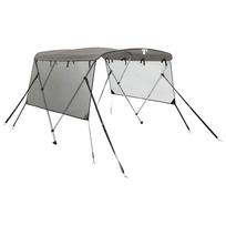 vidaXL Bimini viršaus stogelis su sienomis, 183x(185-198)x137cm